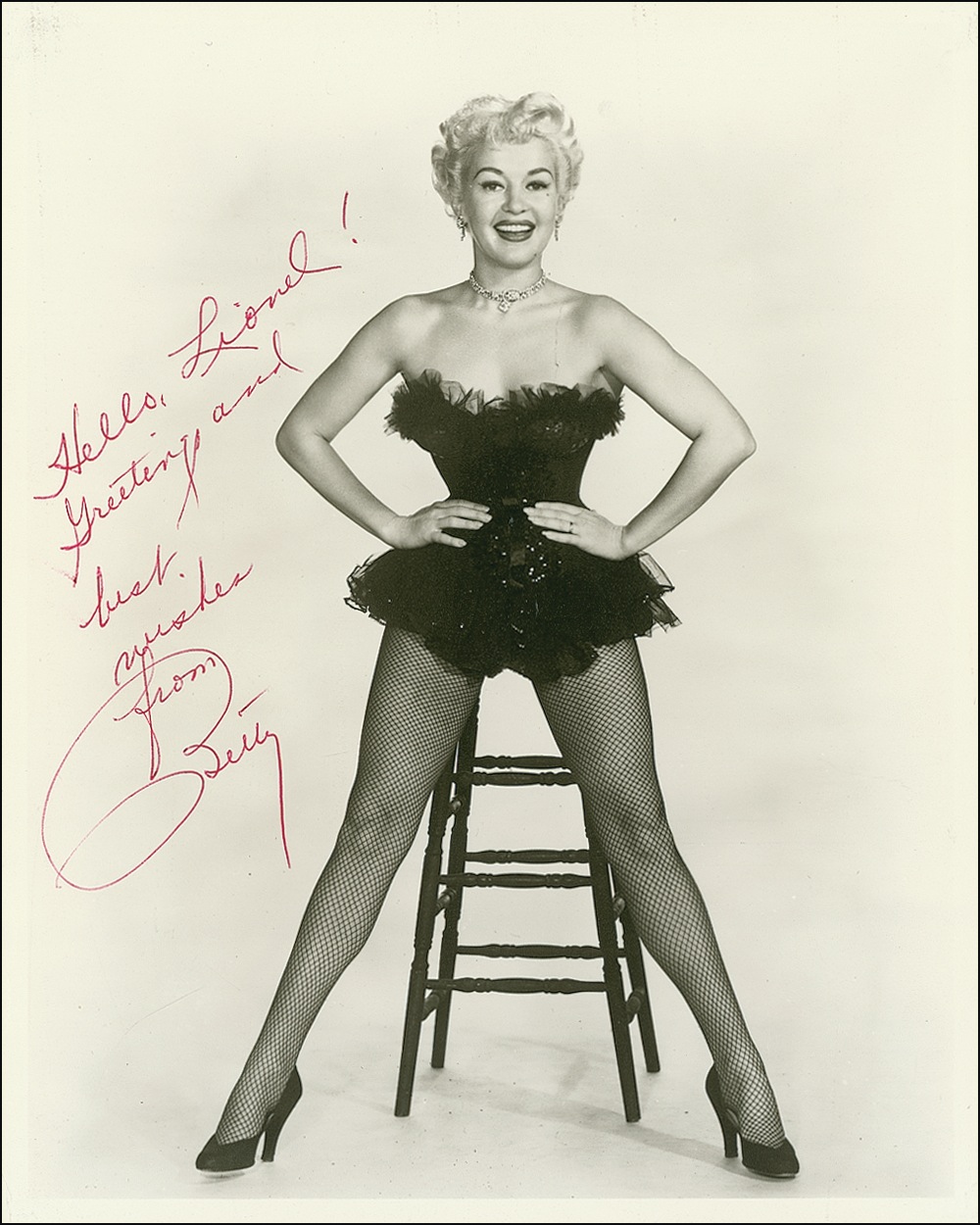Betty Grable betty grable measurements.