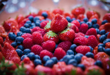 вкусная еда на корпоративе в ресторане