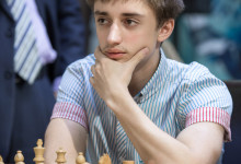 даниил дбов за шахматной доской