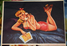 AMERICAN BEAUTIES pinup poster mona_002