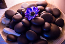 массажные камни