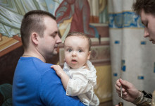 Портфолио помазанье миром на крещении