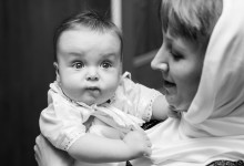 Портфолио фотограф на крещении в москве