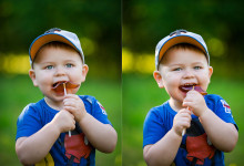 портрет малыша