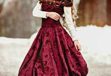 фотосессия девочки в платье 18 века