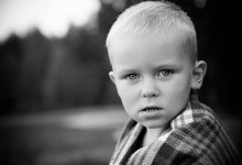 портрет замерзшего мальчика