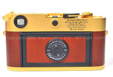 лейка фотоаппарат золотой корпус надпись именная